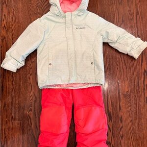 Columbia Toddler Snowsuit set